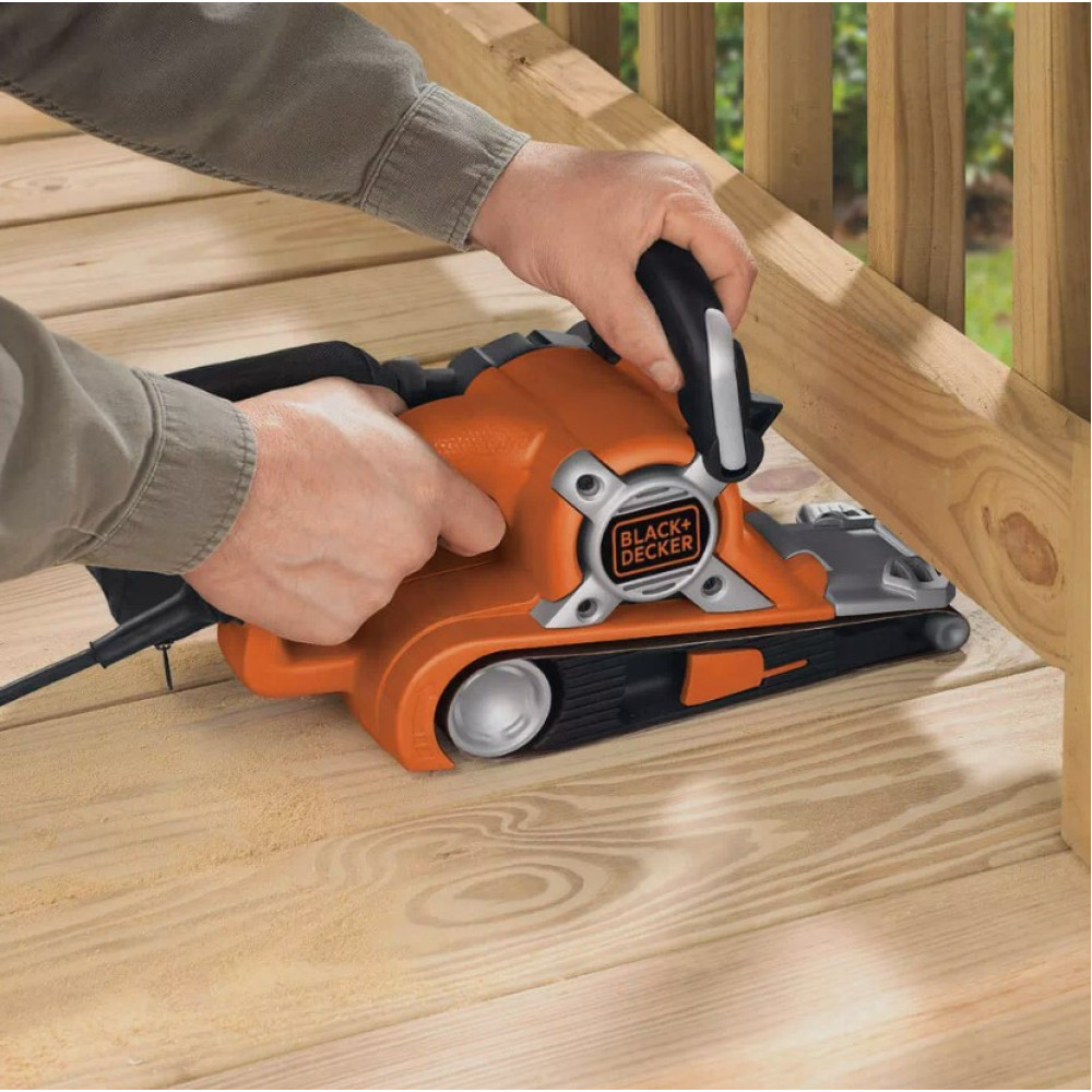 Шліфмашина стрічкова мережева Black&Decker KA88