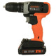 Акумуляторний дриль-шурупокрут Black&Decker з АКБ та ЗП BCD001C1