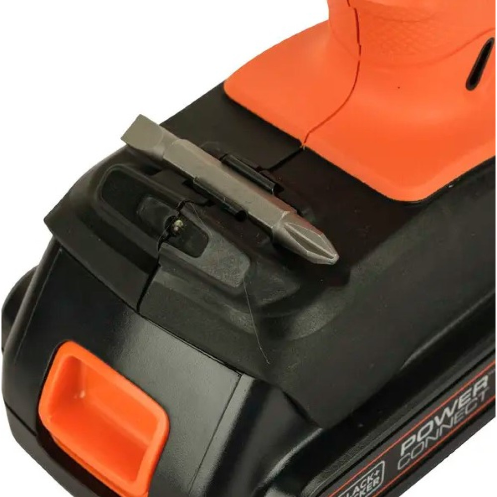 Акумуляторний дриль-шурупокрут Black&Decker з АКБ та ЗП BCD001C1