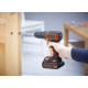 Аккумуляторная дрель-шуруповерт Black Decker с АКБ и ЗУ BDCD18