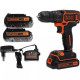 Акумуляторний дриль-шурупокрут Black&Decker з АКБ та ЗП BDCDC18B