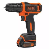 Акумуляторний дриль-шурупокрут Black&Decker з АКБ та ЗП BDCDD12K