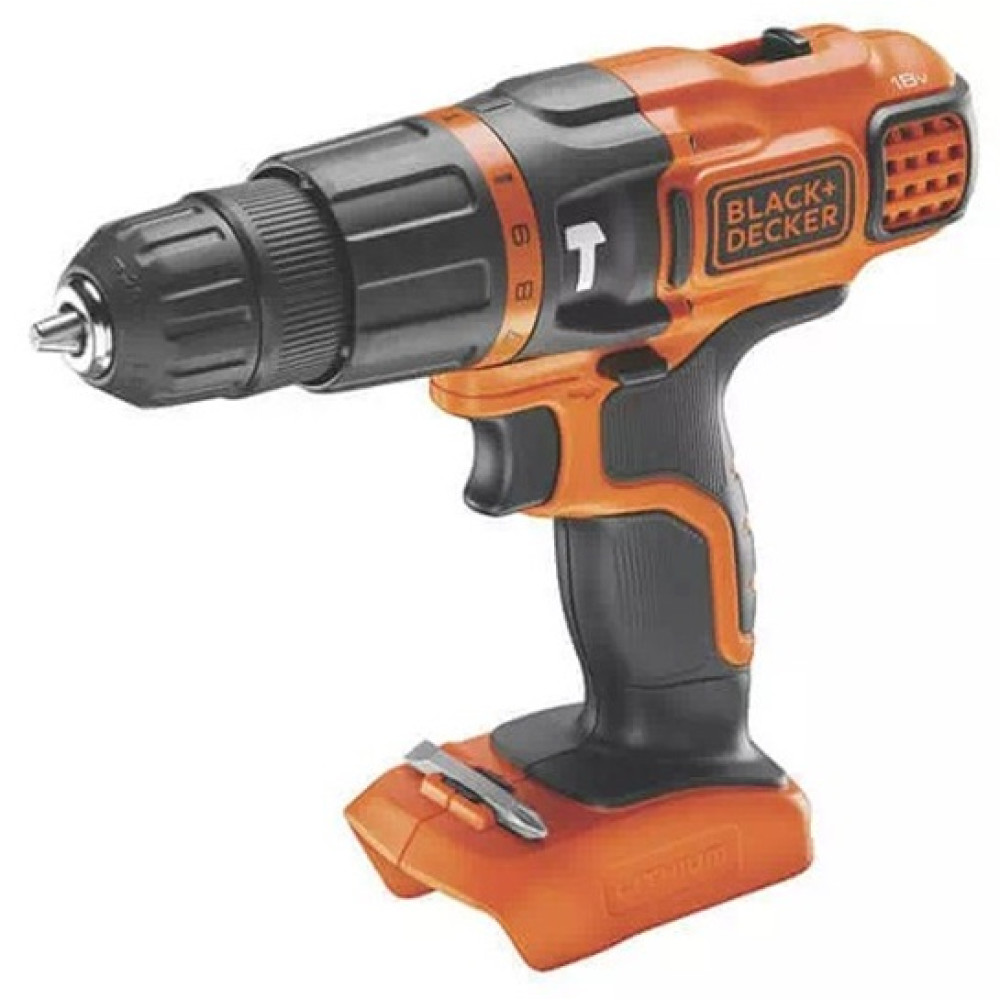 Дриль акумуляторний ударний BLACK+DECKER BDCH188N без АКБ та ЗП
