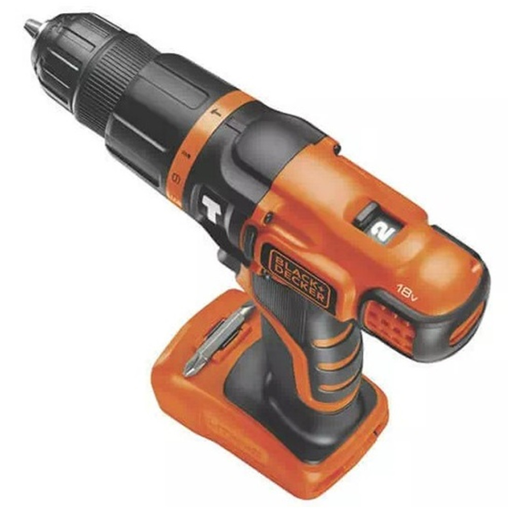 Дриль акумуляторний ударний BLACK+DECKER BDCH188N без АКБ та ЗП