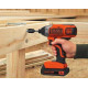 Шурупокрут ударний акумуляторний безщітковий BLACK+DECKER BDCIM18N  без АКБ та ЗП 