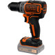 Аккумуляторная дрель-шуруповерт бесщеточная Black Decker без АКБ и ЗУ BL186N