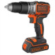 Дриль-шурупокрут акумуляторний безщітковий ударнийBlack&Decker з АКБ та ЗП BL188KB