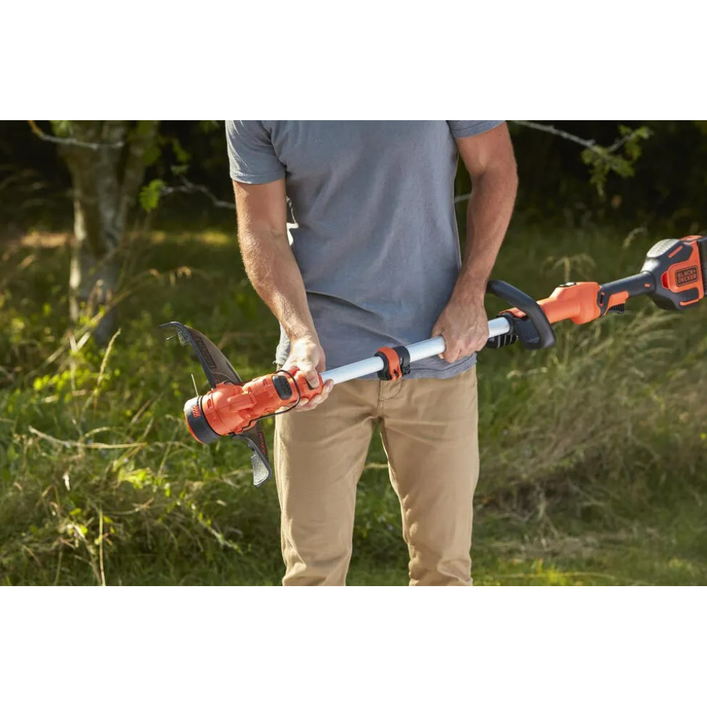 Акумуляторний триммер Black&Decker з АКБ та ЗП BCSTA536L1