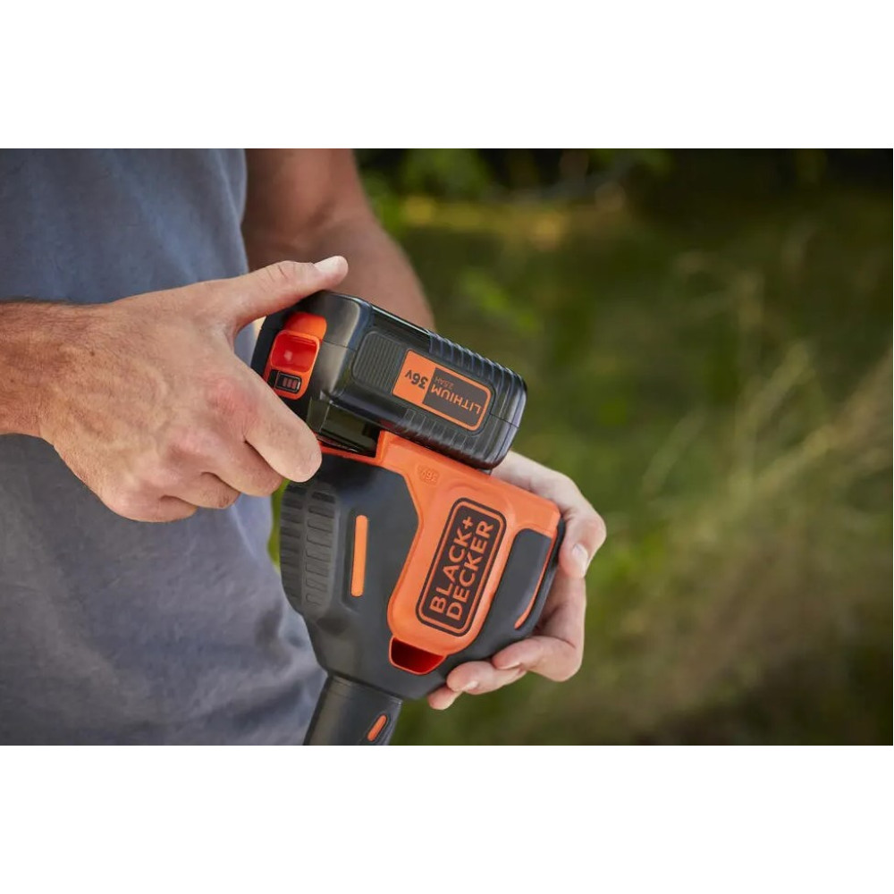 Акумуляторний триммер Black&Decker з АКБ та ЗП BCSTE636L1