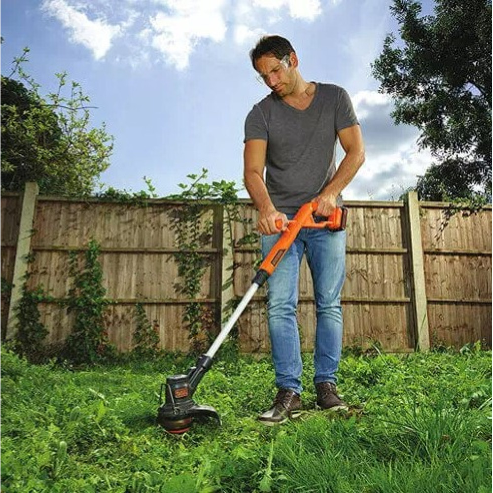 Аккумуляторный триммер Black&Decker с АКБ и ЗУ ST182320