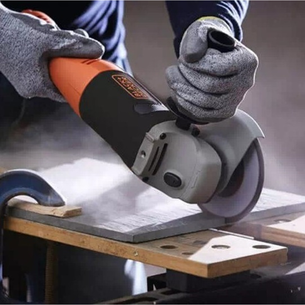 Шлифмашина угловая - болгарка сетевая Black&Decker KG1202