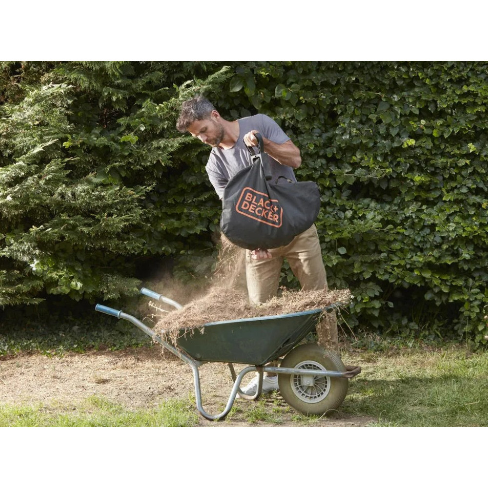 Садовый пылесос аккумуляторный BLACK+DECKER с АКБ и ЗУ BCBLV3625L1