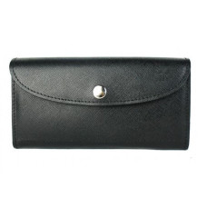 Гаманець жіночий шкіряний The Wings SMART WALLET чорний сап'ян TW-Smart-black-saf