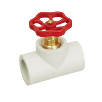 Кран PPR Blue Ocean вентильный 25, короткий SD00005508