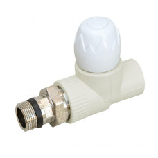 Кран радиаторный PPR Blue Ocean 20х1/2" прямой SD00005670