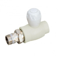 Кран кульовий радіаторний PPR Blue Ocean 20х1/2" прямий SD00005672