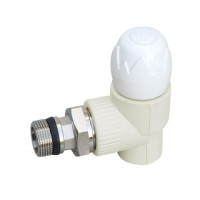 Кран радіаторний PPR Blue Ocean 20х1/2" кутовий SD00005676