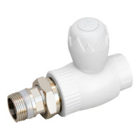 Кран кульовий радіаторний PPR Blue Ocean 25х3/4" прямий SD00022349