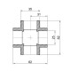 Хрестовина PPR Thermo Alliance 32 DSF002