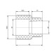 Муфта PPR Blue Ocean 32х20 редукційна SD00006348