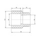 Муфта PPR Blue Ocean 90х50 редукційна SD00006368