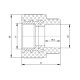 Муфта PPR Blue Ocean 25х1/2" ВР SD00006380