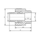 Муфта PPR Blue Ocean 32х1" НР SD00006391