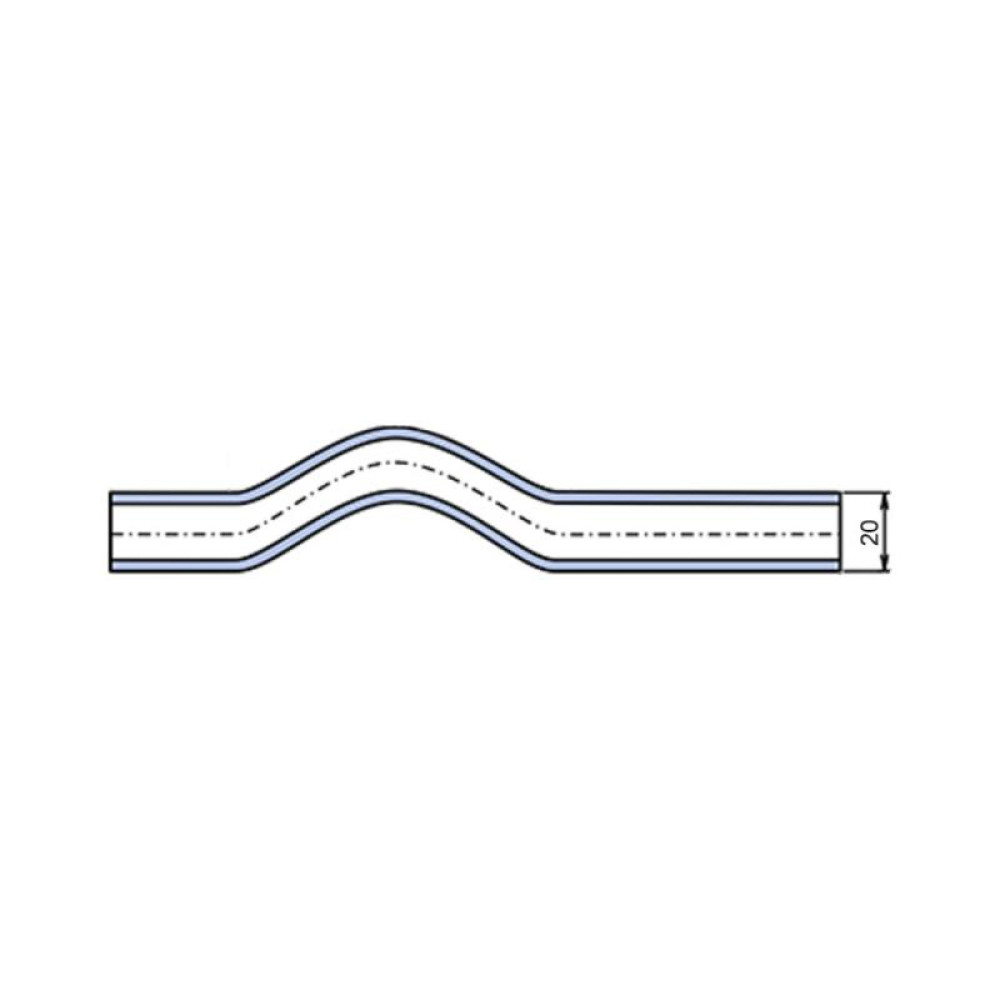 Обвід довгий PPR Blue Ocean 20 SD00006721