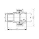 Згін "Американка" PPR Blue Ocean 32х1" ЗР SD00003436