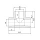 Трійник PPR Blue Ocean 40х20х40 редукційний SD00009212