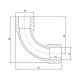 Кутник PPR Blue Ocean відвід 20, 90 ° ВВ SD00010016