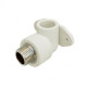 Уголок PPR Blue Ocean настенный с креплением 20х1/2", 90° ЗР SD00010048