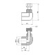 Кутник PPR Blue Ocean з накидною гайкою 20х1/2" 90 ° ВР SD00042184