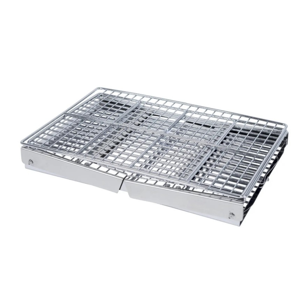 Гриль угольный Bo-Camp Compact Delux Silver (8108360) (DAS301403)