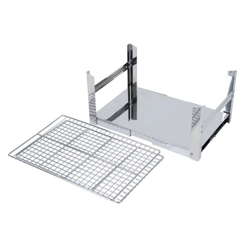 Гриль угольный Bo-Camp Compact Delux Silver (8108360) (DAS301403)