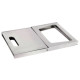 Гриль угольный Bo-Camp Notebook/Fire Basket Compact Silver (8108347) (DAS301445)