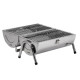 Гриль вугільний Bo-Camp Barrel Silver (8108381) (DAS301446)