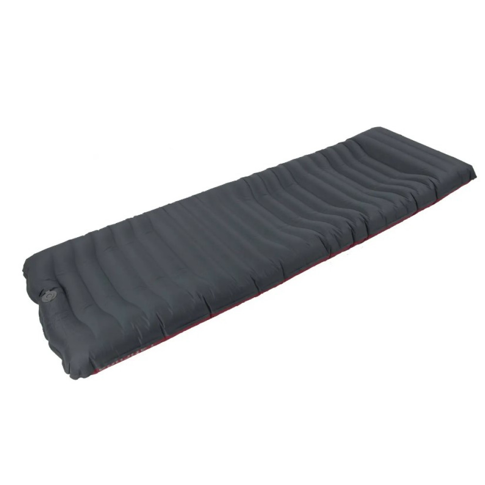 Килимок надувний Bo-Camp Laticuda Ergonomic Gold 191x60x14 cm Grey/Red (3107105) (DAS301471)