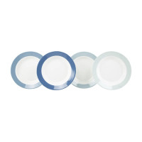 Набір тарілок Gimex Deep Plate Colour 4 Pieces 4 Person Sky (6910101) (DAS302008)