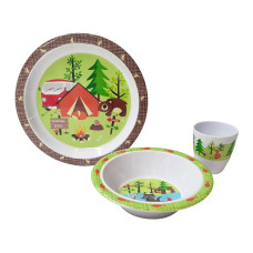 Сервиз столовый Gimex Tableware Kids 3 Pieces 1 Person Adventure (6965570) (DAS302017)