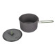 Каструля Bo-Camp Explorer Hard Anodized 1L Grey/Green (2200236) (DAS302115)