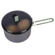 Каструля Bo-Camp Explorer Hard Anodized 1L Grey/Green (2200236) (DAS302115)