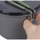 Каструля Bo-Camp Explorer Hard Anodized 1L Grey/Green (2200236) (DAS302115)
