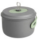 Набір посуду Bo-Camp Explorer XL 4 Pieces Hard Anodized Grey/Green (2200249) (DAS302116)