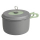 Набір посуду Bo-Camp Explorer XL 4 Pieces Hard Anodized Grey/Green (2200249) (DAS302116)