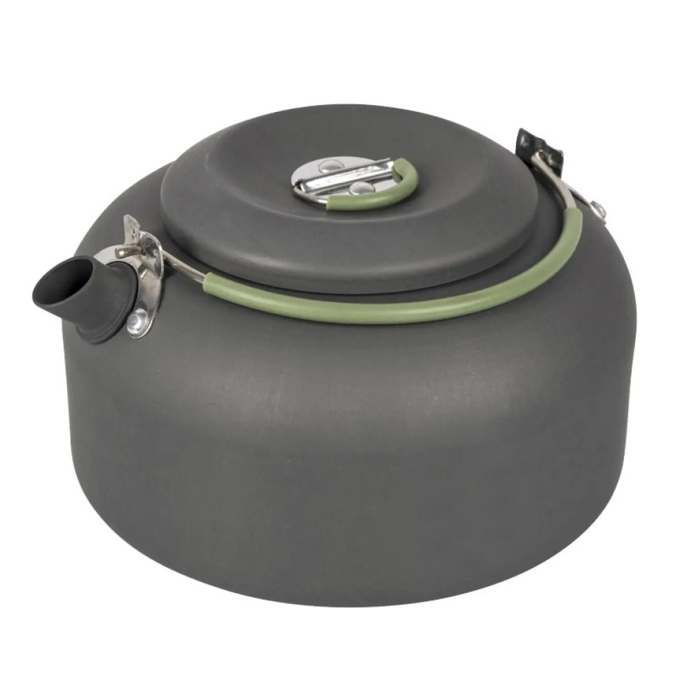 Чайник Bo-Camp Hard Anodized 1.4L Anthracite / Green (2200410) (DAS302117)
