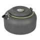 Чайник Bo-Camp Hard Anodized 1.4L Anthracite / Green (2200410) (DAS302117)