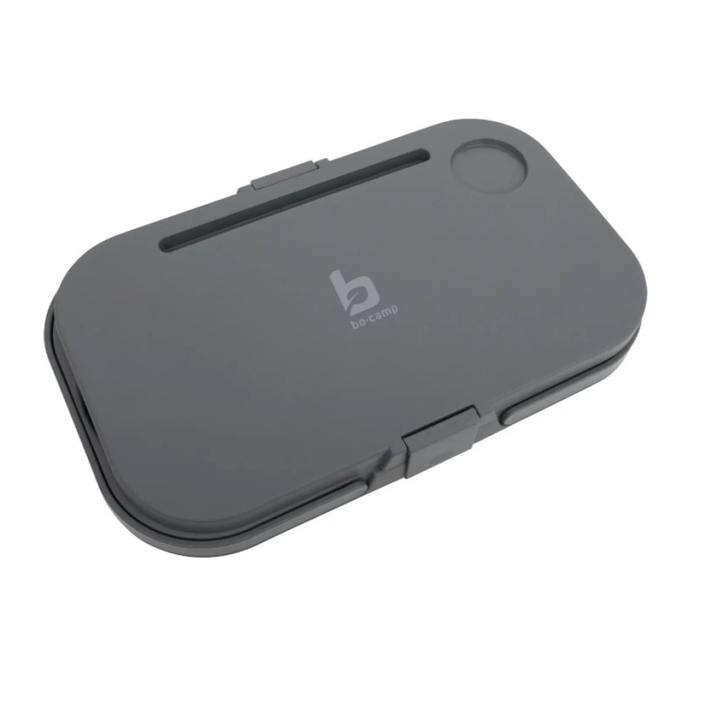 Корзина складная Bo-Camp Foldable Box With table Top 17L Grey (6303695) (DAS302125)