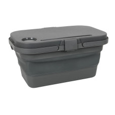 Корзина складная Bo-Camp Foldable Box With table Top 17L Grey (6303695) (DAS302125)