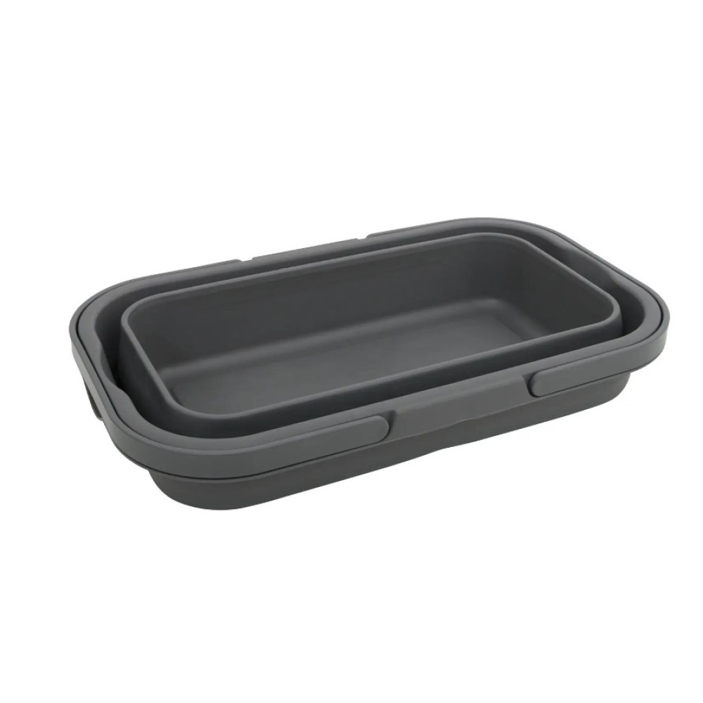 Корзина складная Bo-Camp Foldable Box With table Top 17L Grey (6303695) (DAS302125)